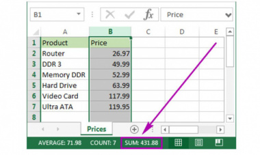 Mách bạn cách tính tổng trong Excel cơ bản nhất với các hàm Sum