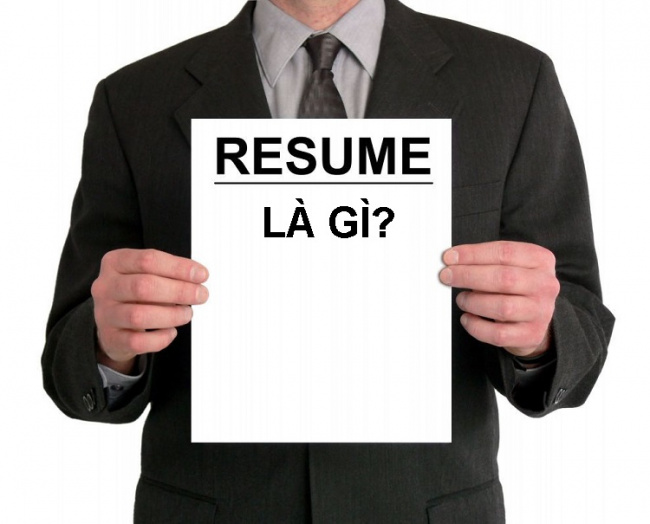 hồ sơ xin việc, resume là gì? những điều cần biết về resume khi xin việc làm